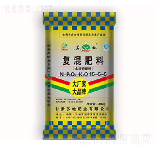 25%復混肥料15-5-5-蘇地肥業(yè)